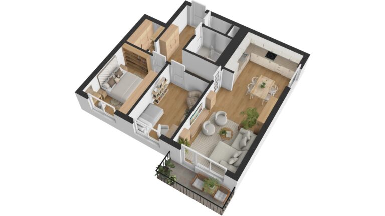 Prodej bytu 3+kk,  74   m2, balkón, garáž, Ostrava – Polanka nad Odrou