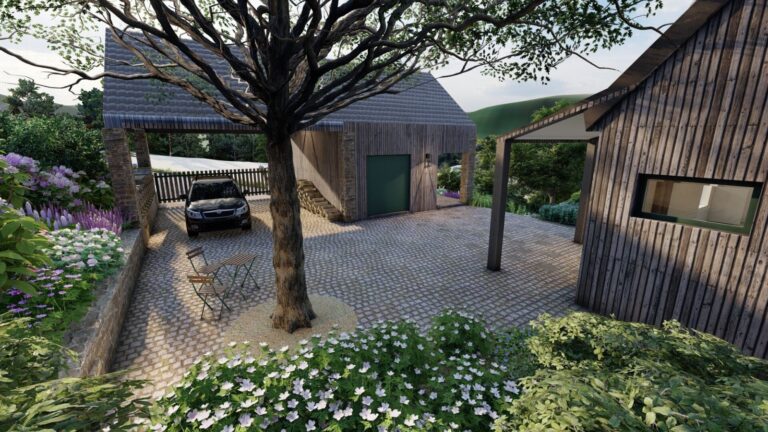 Prodej novostavby domu 4+kk, 190 m2, Horní Bečva, pozemek 1886 m2