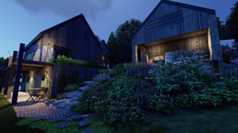 Prodej novostavby domu 4+kk, 190 m2, Horní Bečva, pozemek 1886 m2