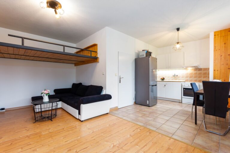 Prodej bytu 1+kk, 41 m2, balkón, Vigantice