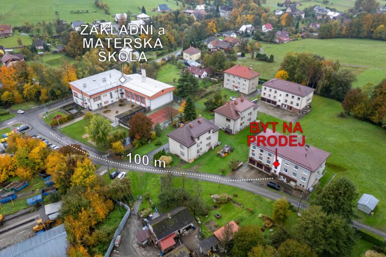 Prodej bytu 1+kk, 41 m2, balkón, Vigantice