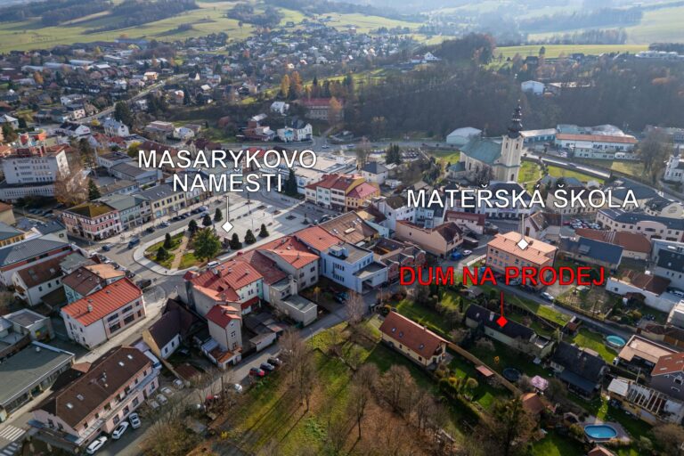 Prodej rodinného domu 4+1 , 199 m2, garáž, pozemek 448 m2, Rožnov pod Radhoštěm