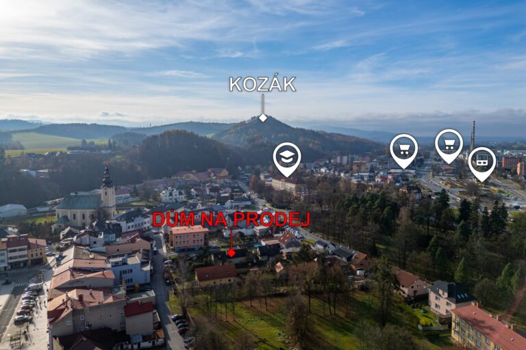 Prodej rodinného domu 4+1 , 199 m2, garáž, pozemek 448 m2, Rožnov pod Radhoštěm